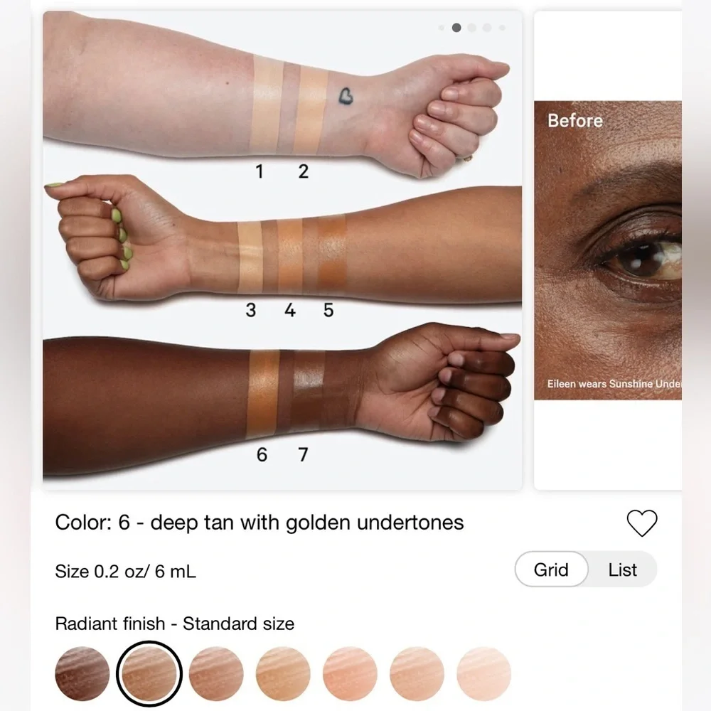 NWT Milk Makeup Undereye Tint in Warm Tan